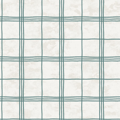 Krystal Winn - Christmas Y'all Plaid Blue