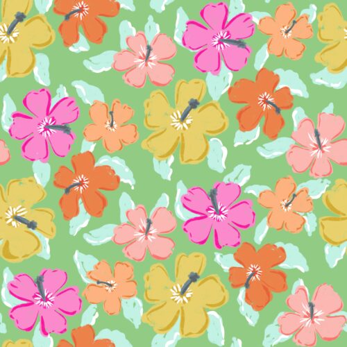 Lindsay Anne - Coastal Blooms   Green