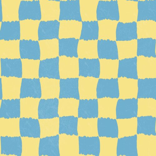 Lindsay Anne - Coastal Clubhouse Check Blue And Yellow