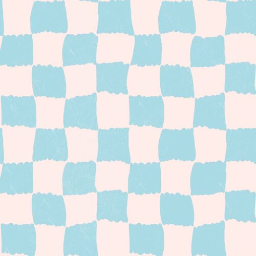 Lindsay Anne - Coastal Clubhouse Check Blue Lt Pink