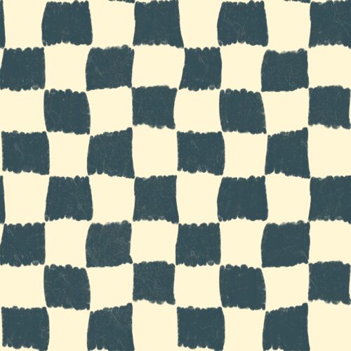 Lindsay Anne - Coastal Clubhouse Check Navy Lt Yellow