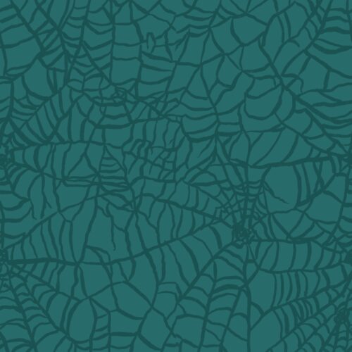 Lindsay Anne - Cobweb Deep Teal Tonal