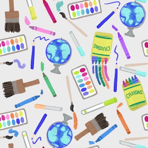 Lindsay Anne - Color Your World Light Gray