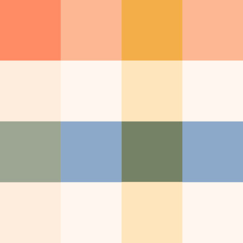 Indy Bloom Designs - Colorful Gingham 6x6 High Res