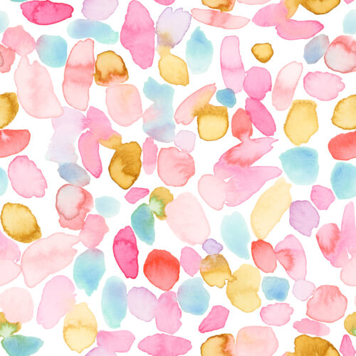 Hip Kid Design - Confetti Garden Watercolor