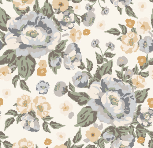 Indy Bloom Designs - Cottage Charm In Butter Blues