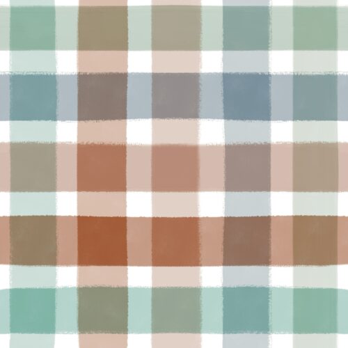 Lindsay Anne - Country Meadow Plaid White Multi