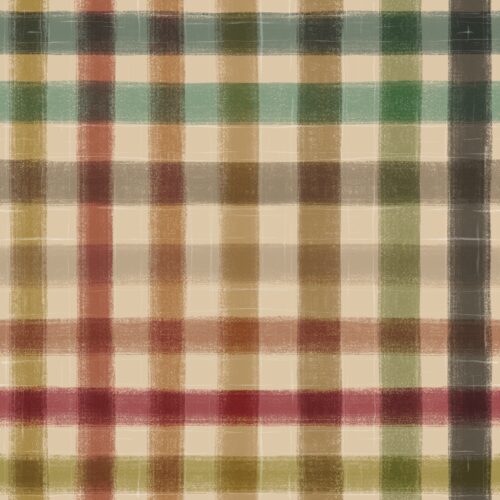 Lindsay Anne - Cozy Campers Plaid Tan