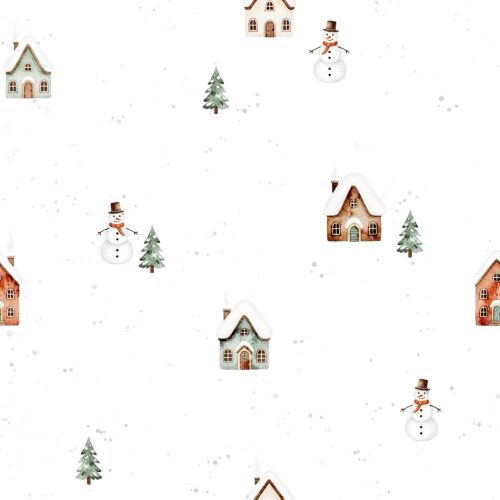 Vanya Minimalist Designs - Cozy Winter Cottage