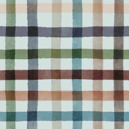 Cozy Plaid Light Blue