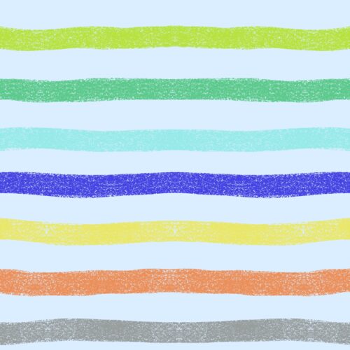 Lindsay Anne - Crayon Multi Stripe Light Blue