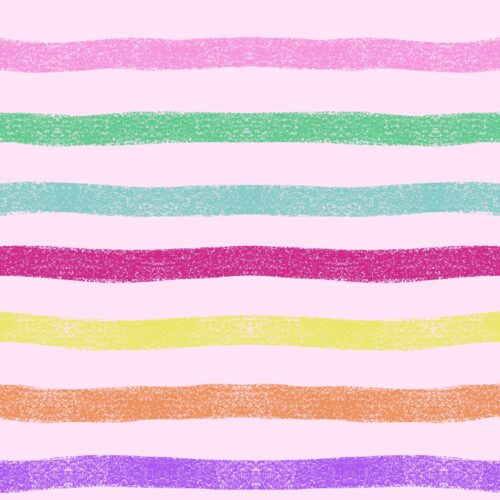 Lindsay Anne - Crayon Multi Stripe Light Pink