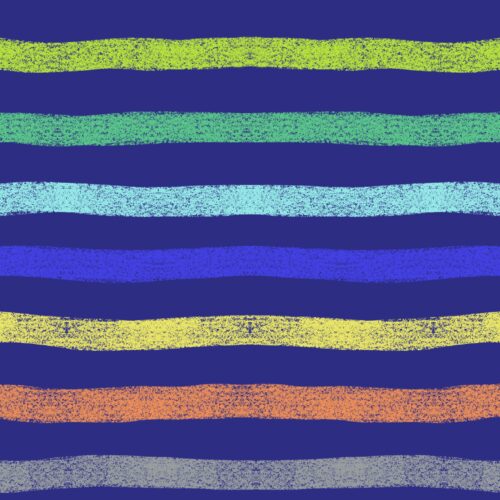 Lindsay Anne - Crayon Stripe Multi Graphite