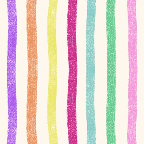 Lindsay Anne - Crayon Stripe Multi Pink