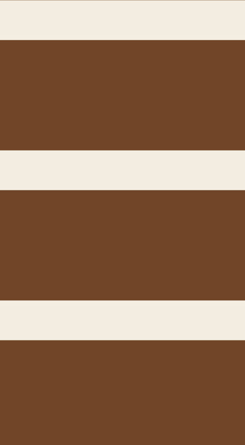 Indy Bloom Designs - Cream Stripe In Chocolate