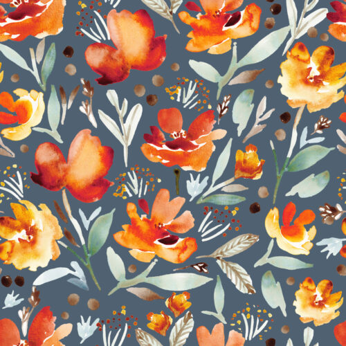 Indy Bloom Designs - Crimson Berry Blue