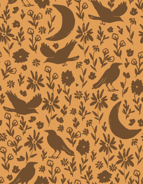 Indy Bloom Designs - Crop Field In Pumpkin 6x4.6
