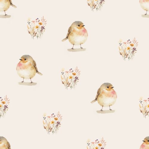 Vanya Minimalist Designs - Cute Bird 02