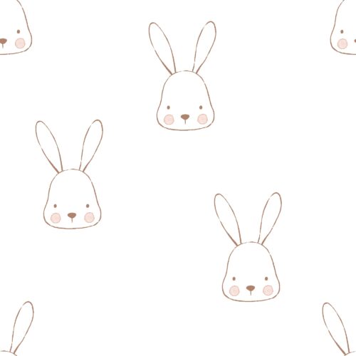 Vanya Minimalist Designs - Cute Bunny 01