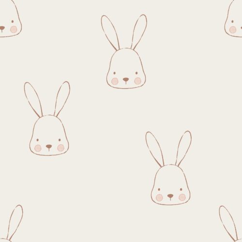 Vanya Minimalist Designs - Cute Bunny 03