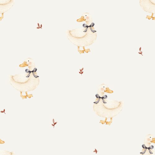Vanya Minimalist Designs - Cute Duck 08
