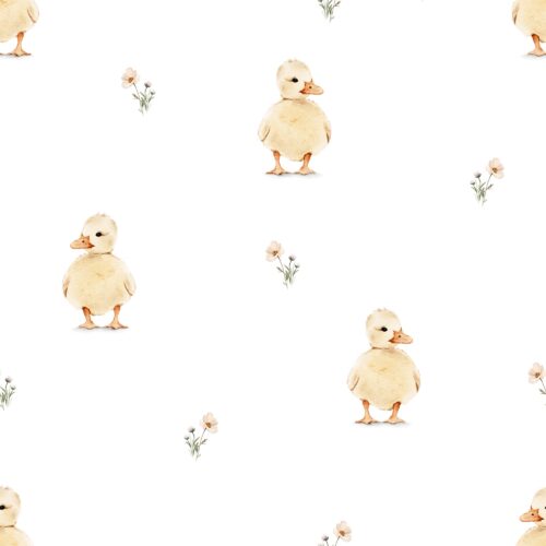 Vanya Minimalist Designs - Cute Duck 09