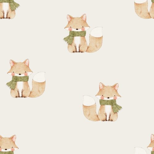 Vanya Minimalist Designs - Cute Fox 01
