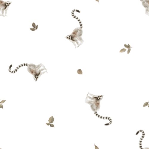 Vanya Minimalist Designs - Cute Lemur 01