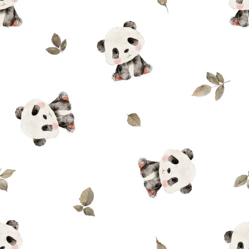 Vanya Minimalist Designs - Cute Panda 01