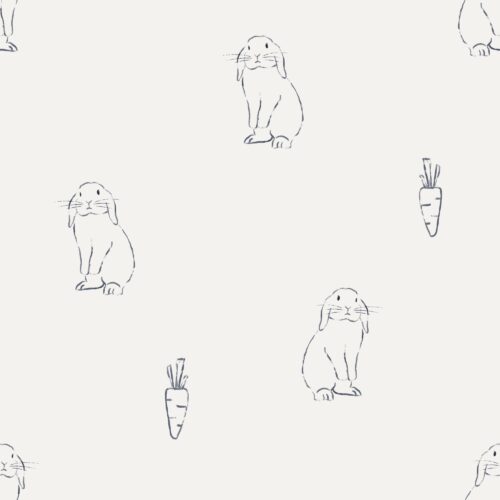 Vanya Minimalist Designs - Cute Rabbit 01