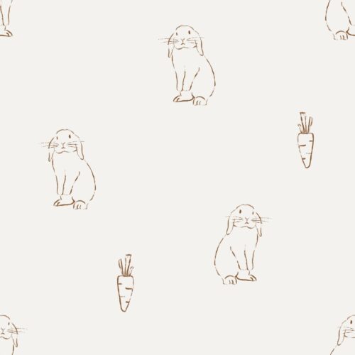 Vanya Minimalist Designs - Cute Rabbit 02