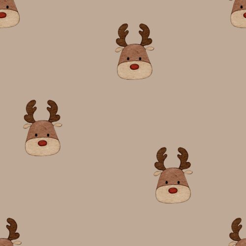 Vanya Minimalist Designs - Cute Reindeer 02