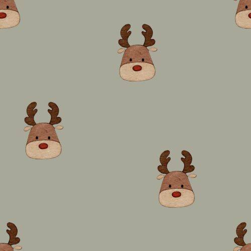Vanya Minimalist Designs - Cute Reindeer 03