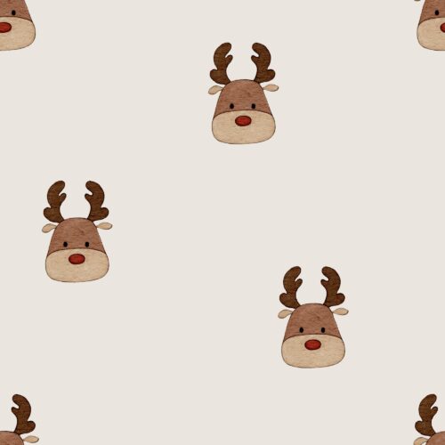 Vanya Minimalist Designs - Cute Reindeer 04
