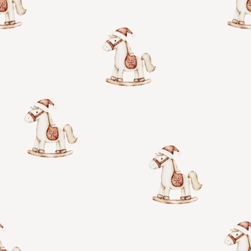 Vanya Minimalist Designs - Cute Rocking Horse 02