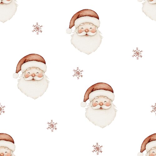 Vanya Minimalist Designs - Cute Santa 02