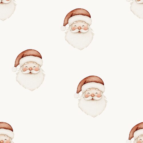 Vanya Minimalist Designs - Cute Santa 03