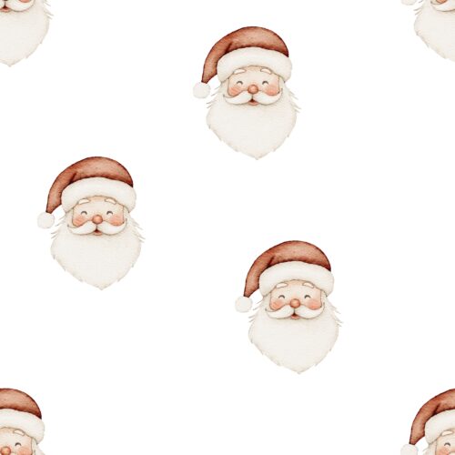 Vanya Minimalist Designs - Cute Santa 04
