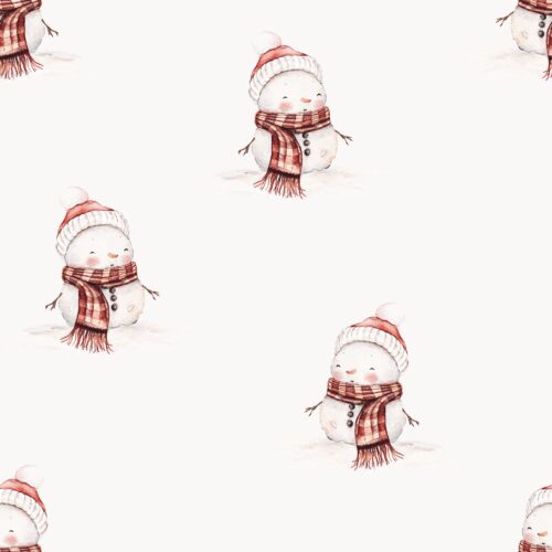 Vanya Minimalist Designs - Cute Snowmann