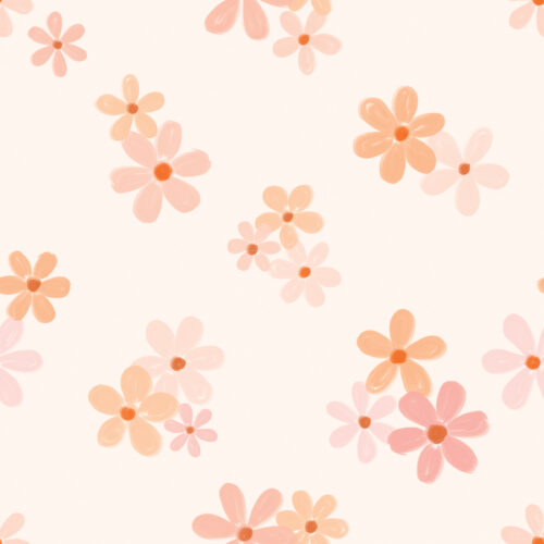 Seamless Gal - Daisies In Marshmallow