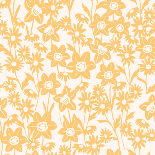 Indy Bloom Designs - Daisy Daffodil Garden In Sunshine