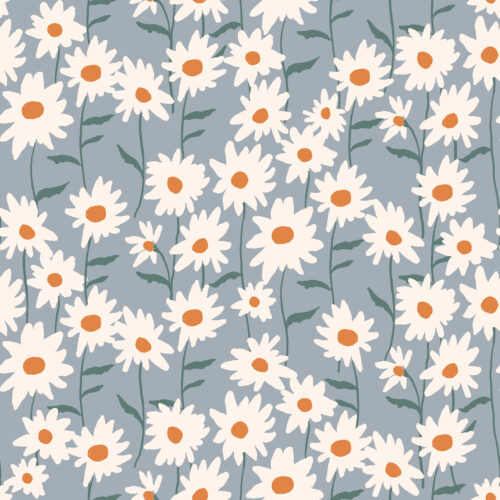 Indy Bloom Designs - Daisy Garden In Blue