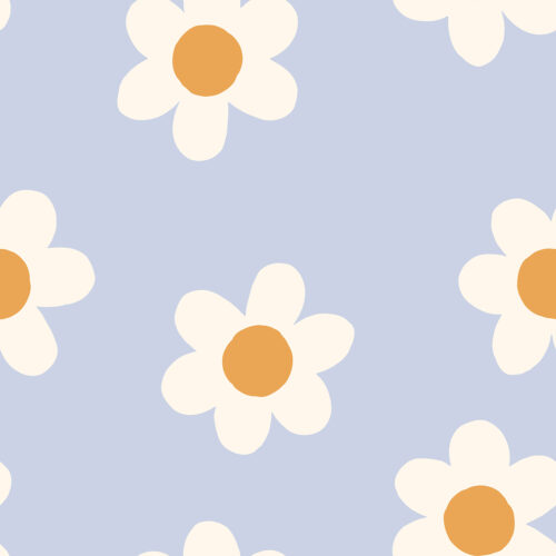 Indy Bloom Designs - Daisy In Periwinkle 5x5