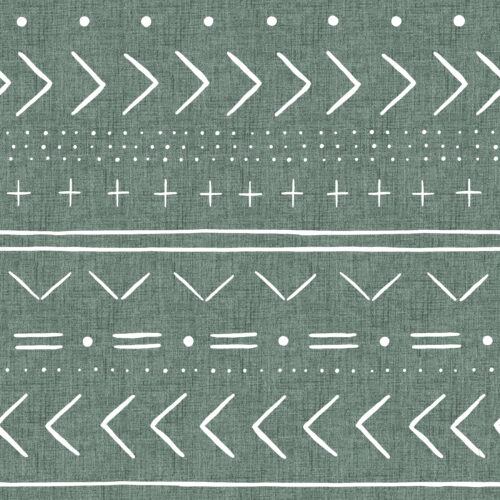 Hip Kid Design - Dark Sage Mud Cloth