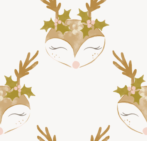 Indy Bloom Designs - Darling Deer In Snow 01