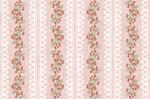 Krystal Winn - Dear Santa Berries And Lace Pink