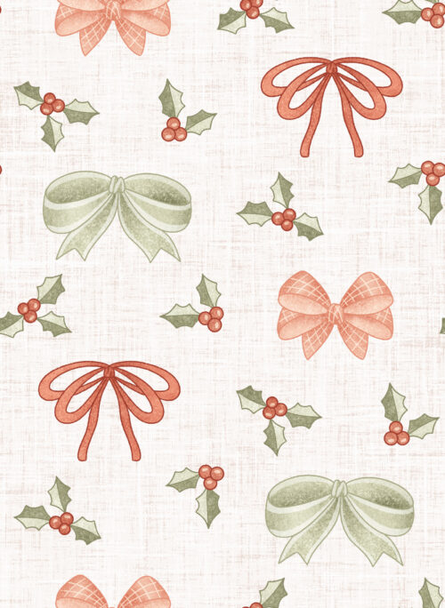 Krystal Winn - Dear Santa Bows White