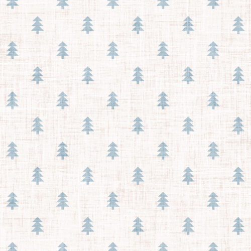 Krystal Winn - Dear Santa Mini Trees Blue