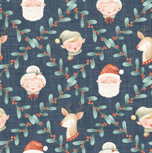 Krystal Winn - Dear Santa North Pole Navy