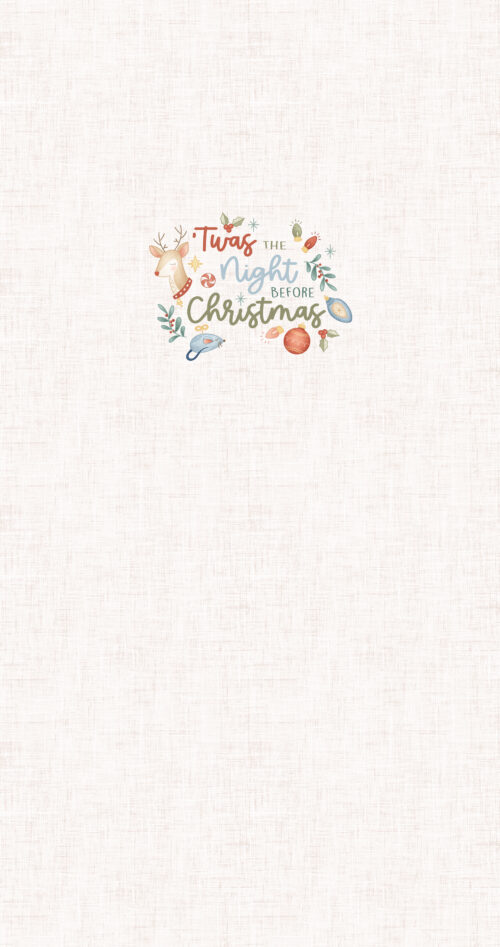 Krystal Winn - Dear Santa Panel Twas The Night Before Christmas